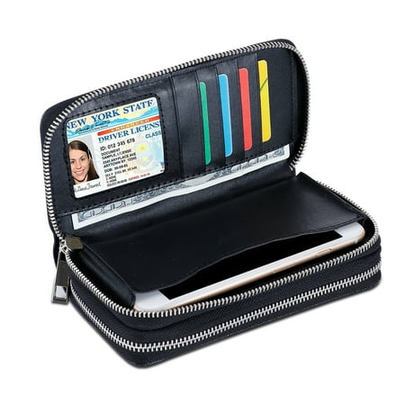 Women Turn Off Curling Irons At Once Wallet Ladies Zip Around Clutch Purse Women Turn Off Curling Irons At Once Wallet Ladies Zip Around Clutch Purse